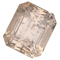 40.70 Carat Natural Loose Golden Topaz Emerald Shape Gemstone