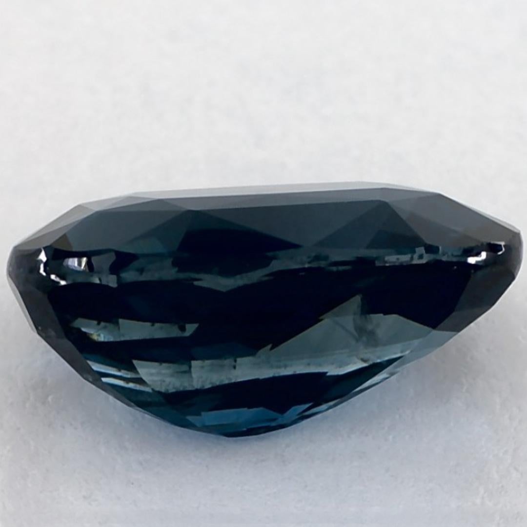 4.08 Ct Blue Sapphire Oval Loose Gemstone (pierre précieuse en vrac) Neuf - En vente à Fort Lee, NJ