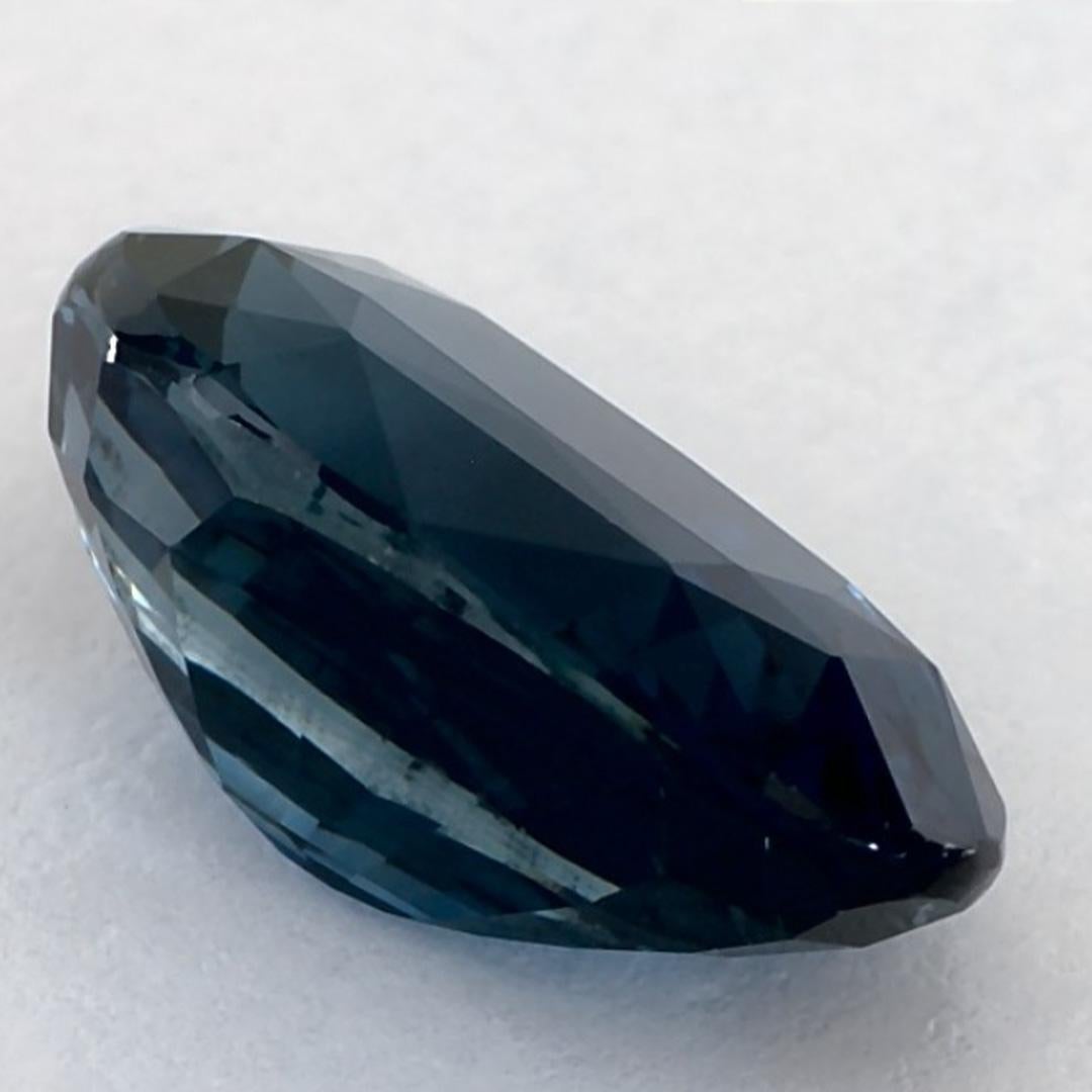 4.08 Ct Blue Sapphire Oval Loose Gemstone (pierre précieuse en vrac) en vente 1