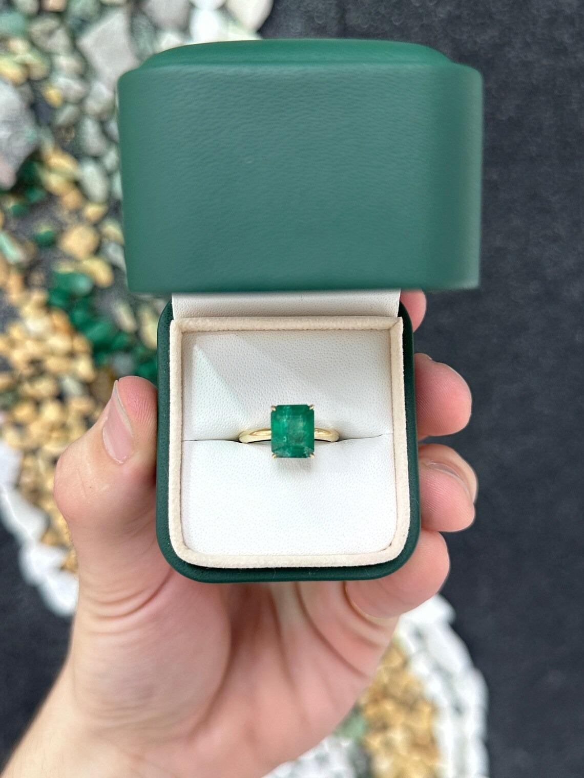 4 carat emerald ring