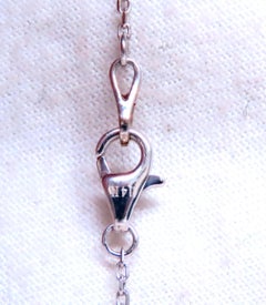 Collier Yard avec aigue-marine naturelle et diamant de 40ct 54115