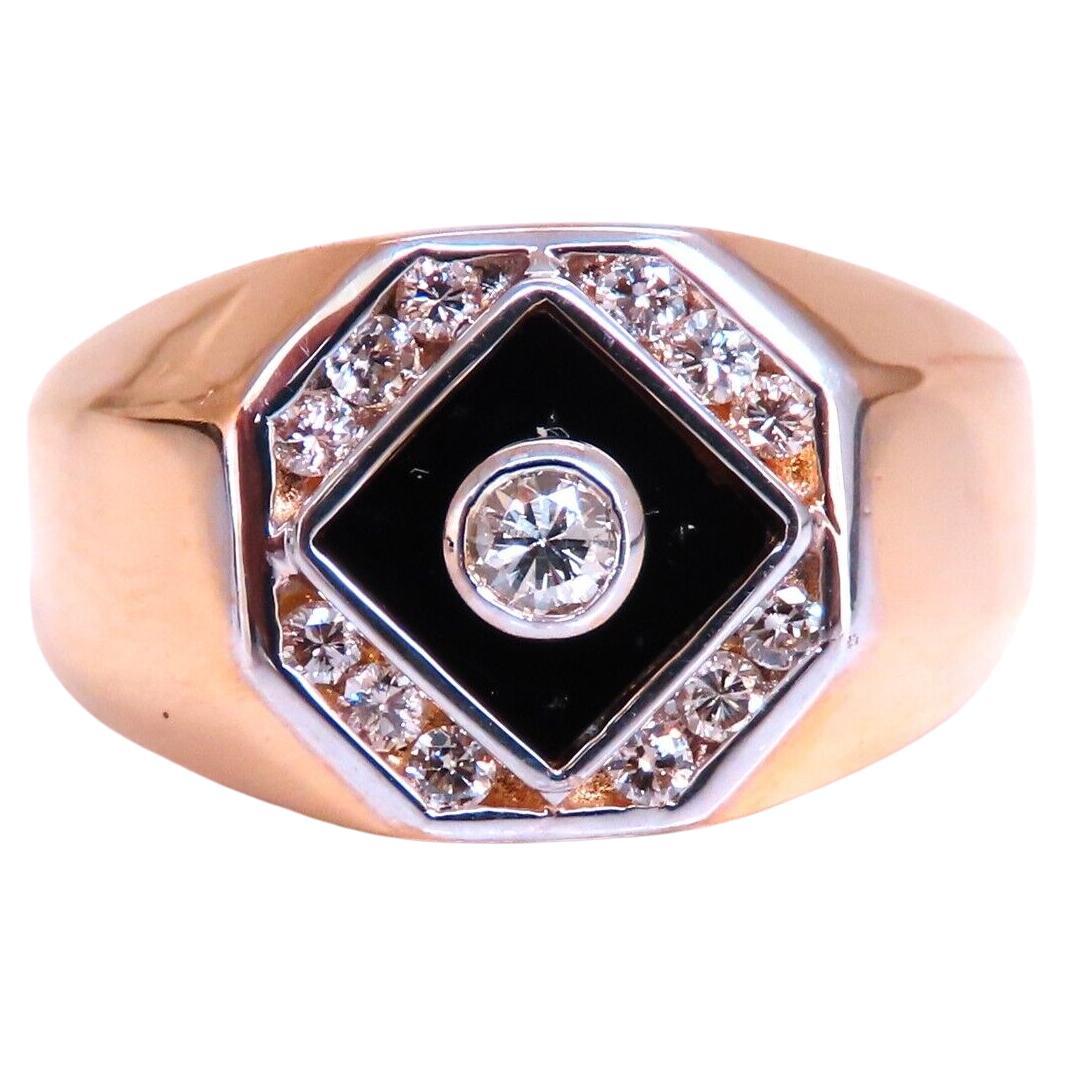 Black Onyx Stone Signet Ring, the Godfather Ring by Merchants of the Sun,  18k Gold Vermeil Handmade Mens Black Onyx Stone Statement Ring - Etsy