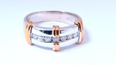 .40ct Nature Diamonds TriBar Shoulder Band 14kt 12638*