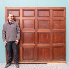 40ft (12m) Run of Full Height Victorian Style Oak Wall Paneling