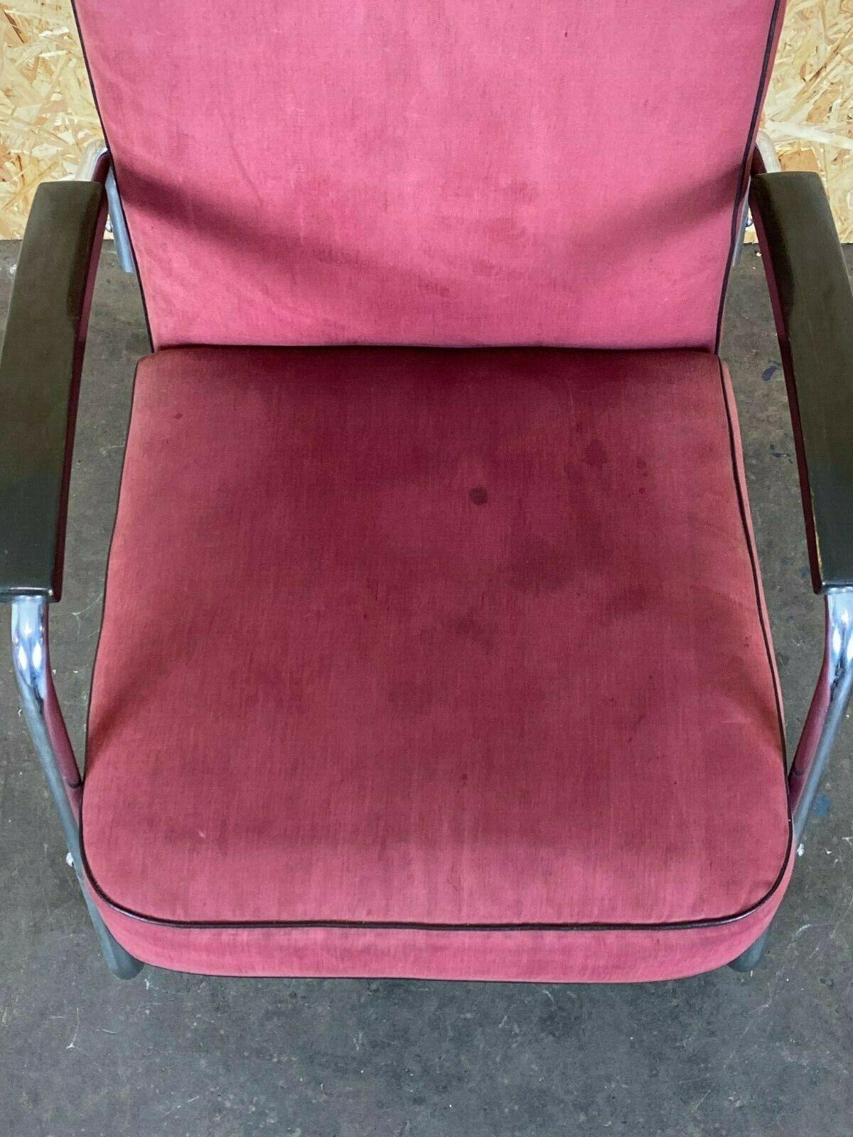 40er 50er Jahre Bauhaus Freischwinger Mauser Stahlrohr Clubsessel 3 von 3 (Metall)