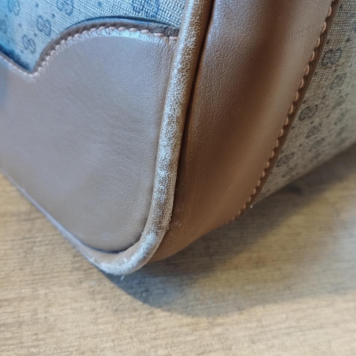 40s/50s Rare Gucci Vintage Travel Bag For Sale 6