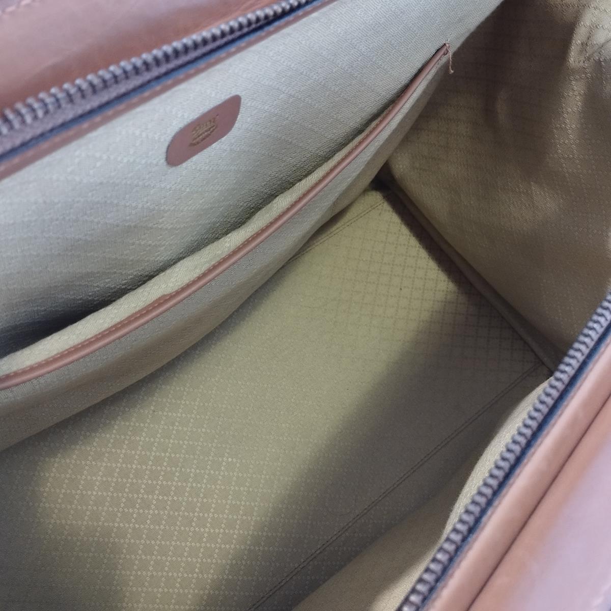 40s/50s Rare Gucci Vintage Travel Bag For Sale 9