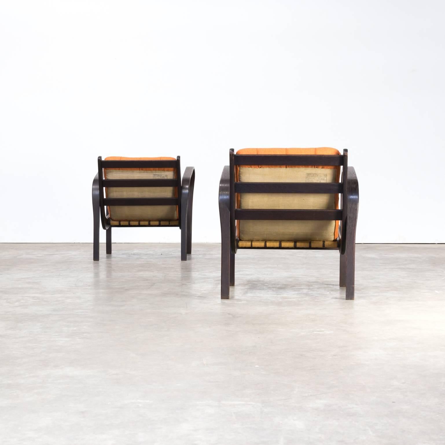 1940s Karel Kozelka & Antonin Kropacek Fauteuils Set of Two For Sale 1