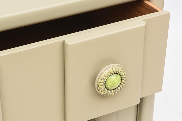 40s Karpen Bachelor Chests w/ Original Apple Green Ceramic Handles - 2 Available For Sale at 1stDibs 40s Karpen Bachelor Chests w/ Original Apple Green Ceramic Handles - 2 Available For Sale at 1stDibs