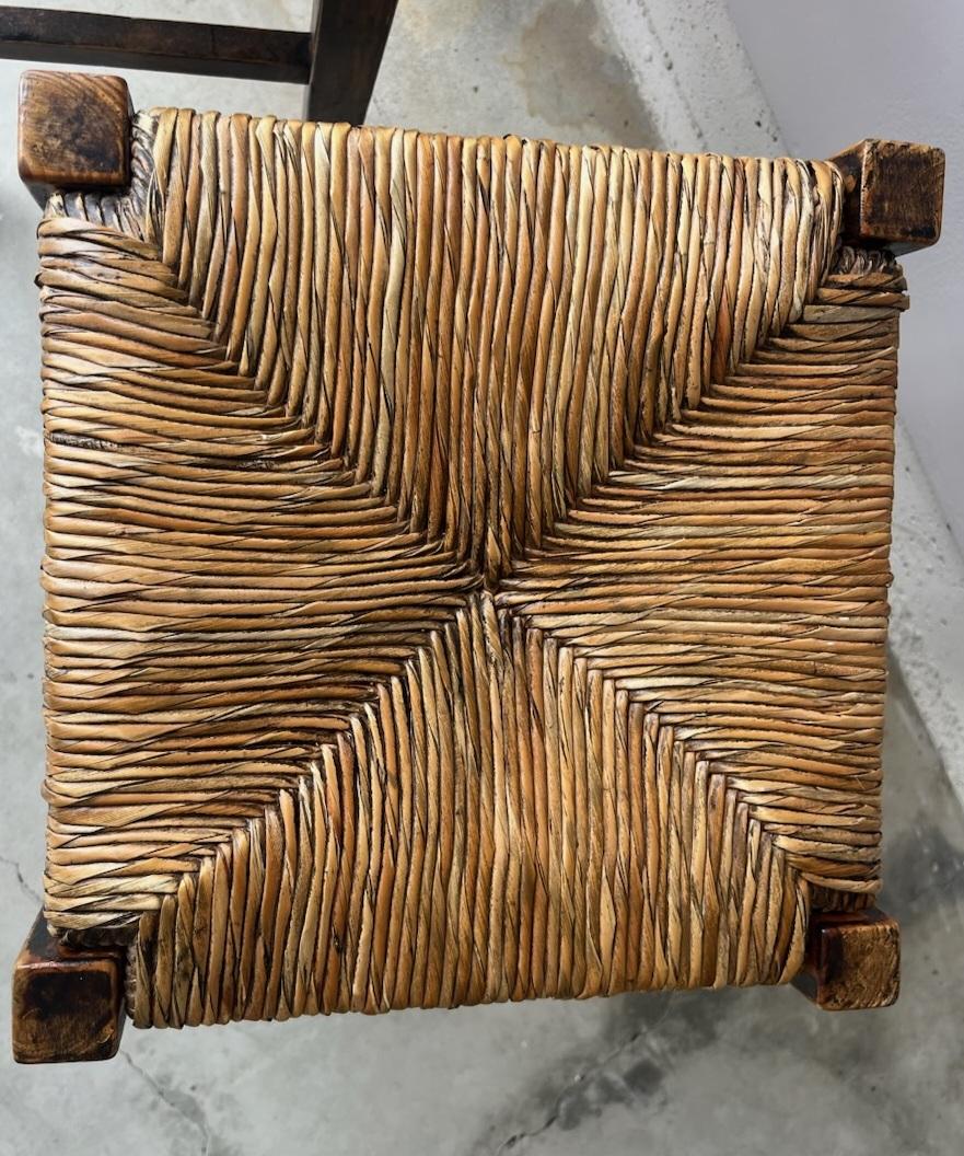 Américain Paire de tabourets à assise en bois des années 1940 en vente