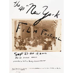 "40th New York Film Festival" 2002 U.S. Poster