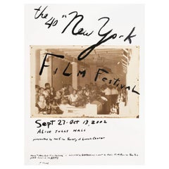 "40th New York Film Festival" 2002 U.S. Poster