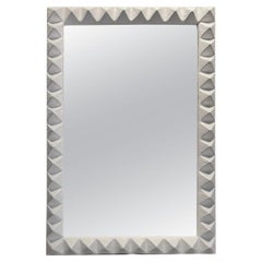 40x60" Le' stud Mirror in Gypsum & Fiberglass by Brent Warr Studios