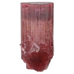 41 Grams Vibrant Pinkish-Red Terminated Tourmaline Crystal From Afghanistan