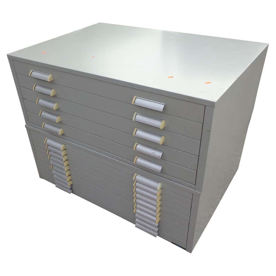 Hamilton Map Cabinet Flat File Industrial Cabinet Architects Cabinet ...