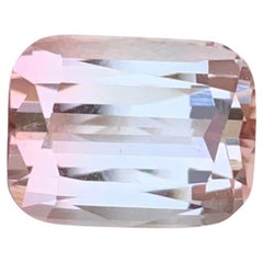 4.10 Carat Natural Loose Bi Colour Tourmaline Cushion Shape Gemstone (pierre précieuse en forme de coussin)