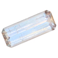 4.10 Karat natürlicher loser Imperial Topas Smaragd Form Edelstein