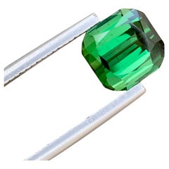 4.10 Carats Natural Loose Bright Green Tourmaline Ring Jewelry Gemstone 