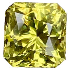 4.10 Carats Yellow Chrysoberyl Custom Precision Cut Natural Madagascar's Gem