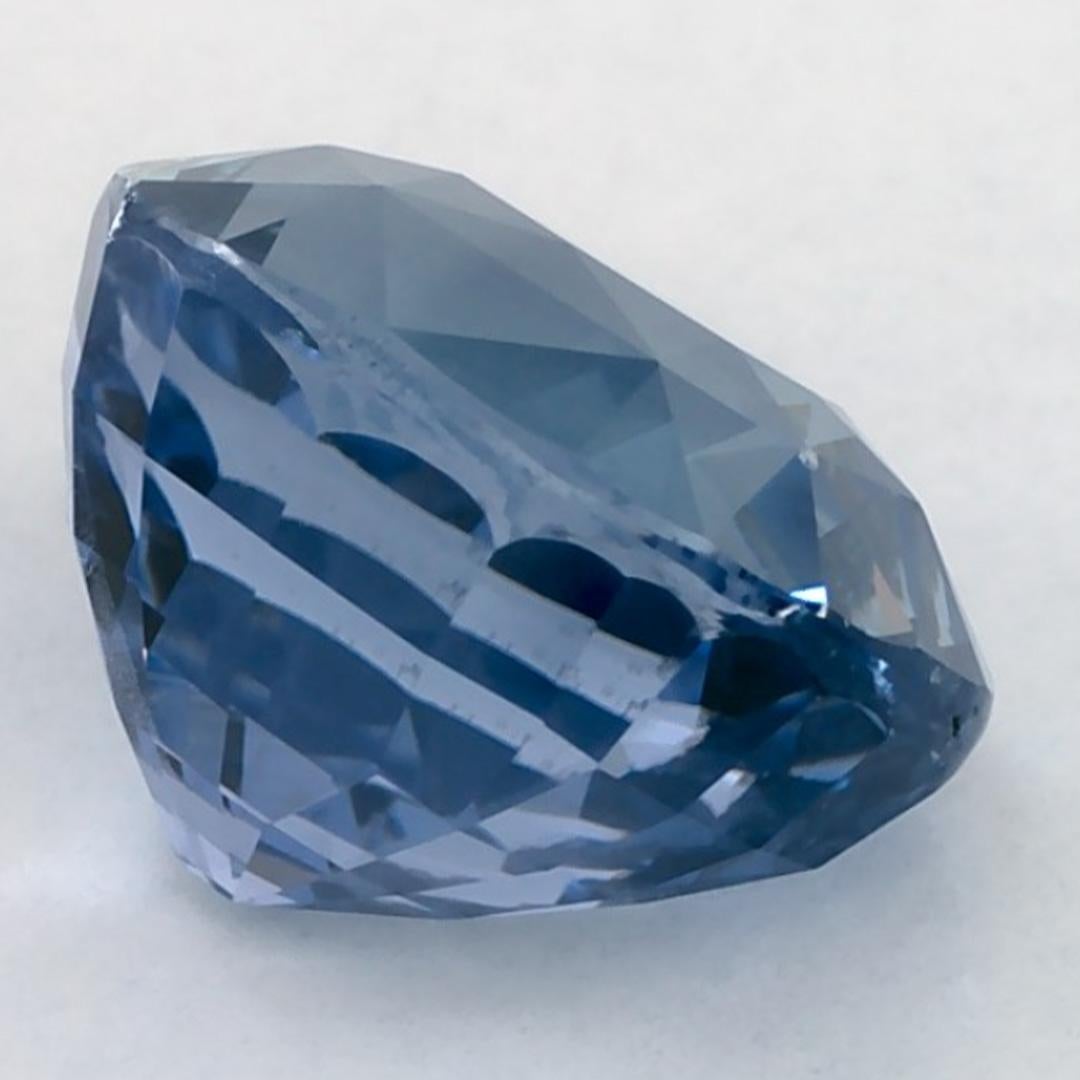 4.10 qt Zafiro Azul Cushion Gema Suelta en venta 1