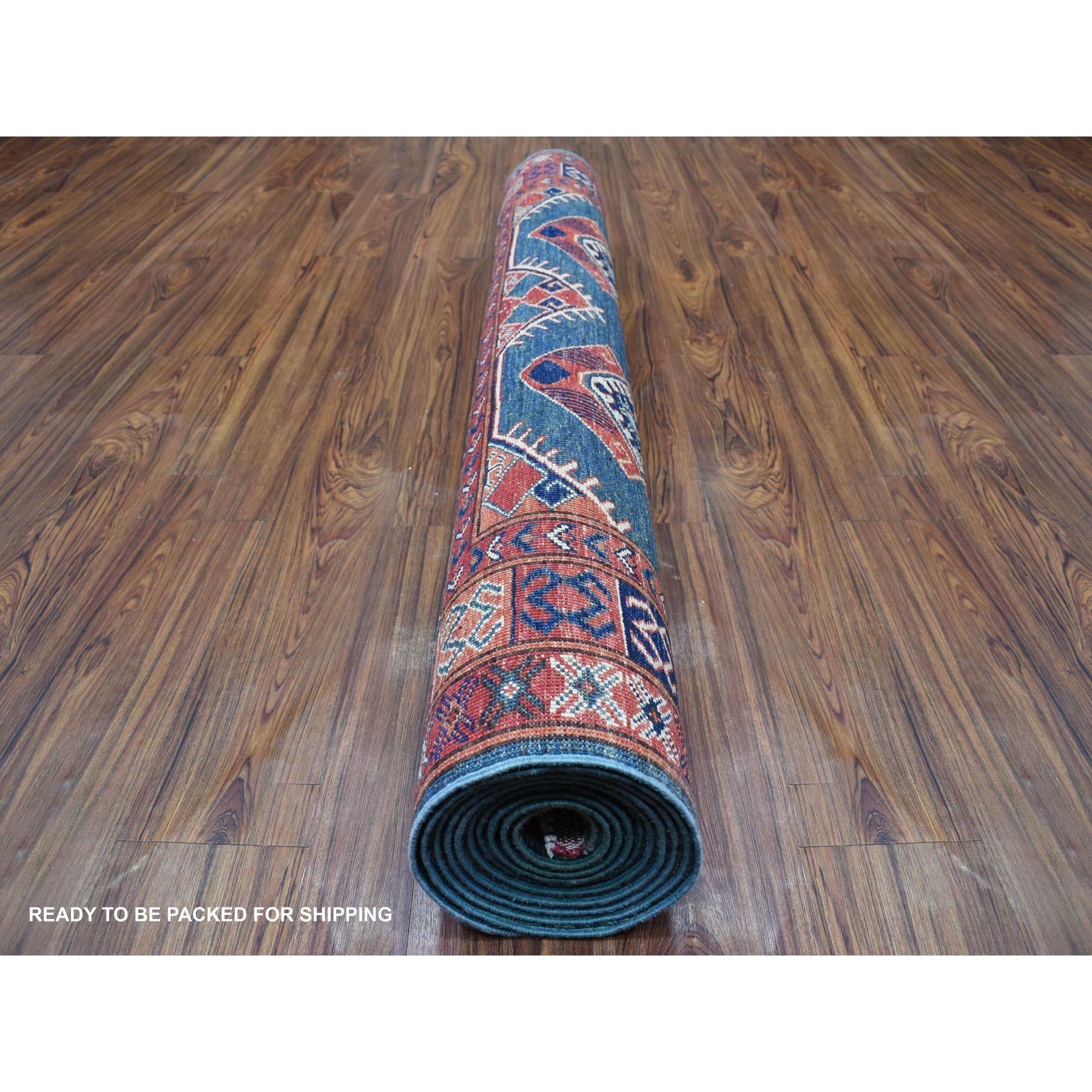 Hand-Knotted 4'10
