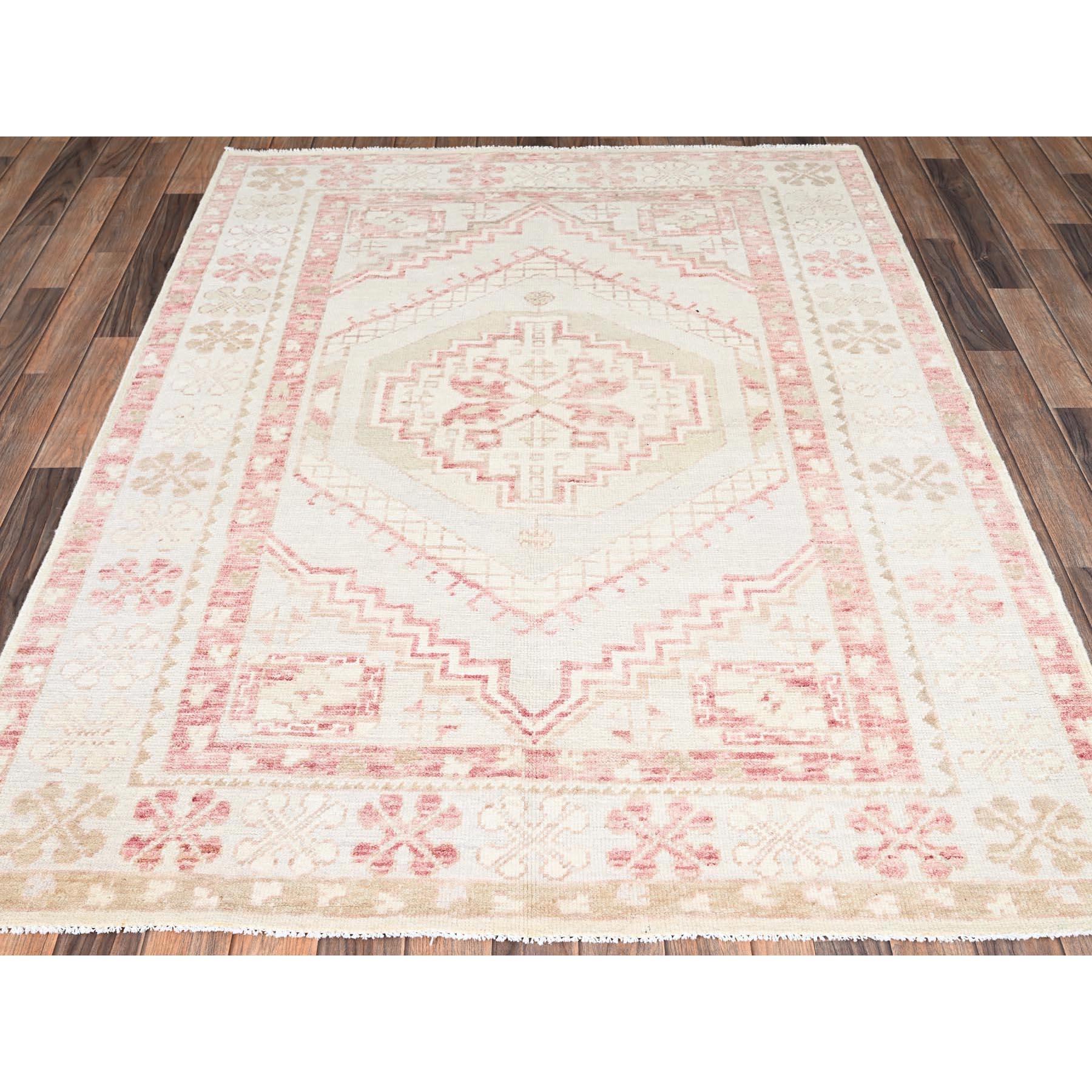 Misty Gray, Sheared Low, Anatolian Village Design, Turkish Knot, Zero Pile, Hand Knotted, 100% Wool, Oriental Rug
Primary materials: Wool
Latex: No Pile 
height: 0.25 Inches
Style: Traditional
Primary color: Grey
Secondary colors: Red, Brown,