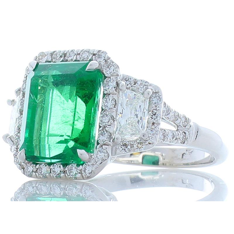 emerald cut cocktail ring