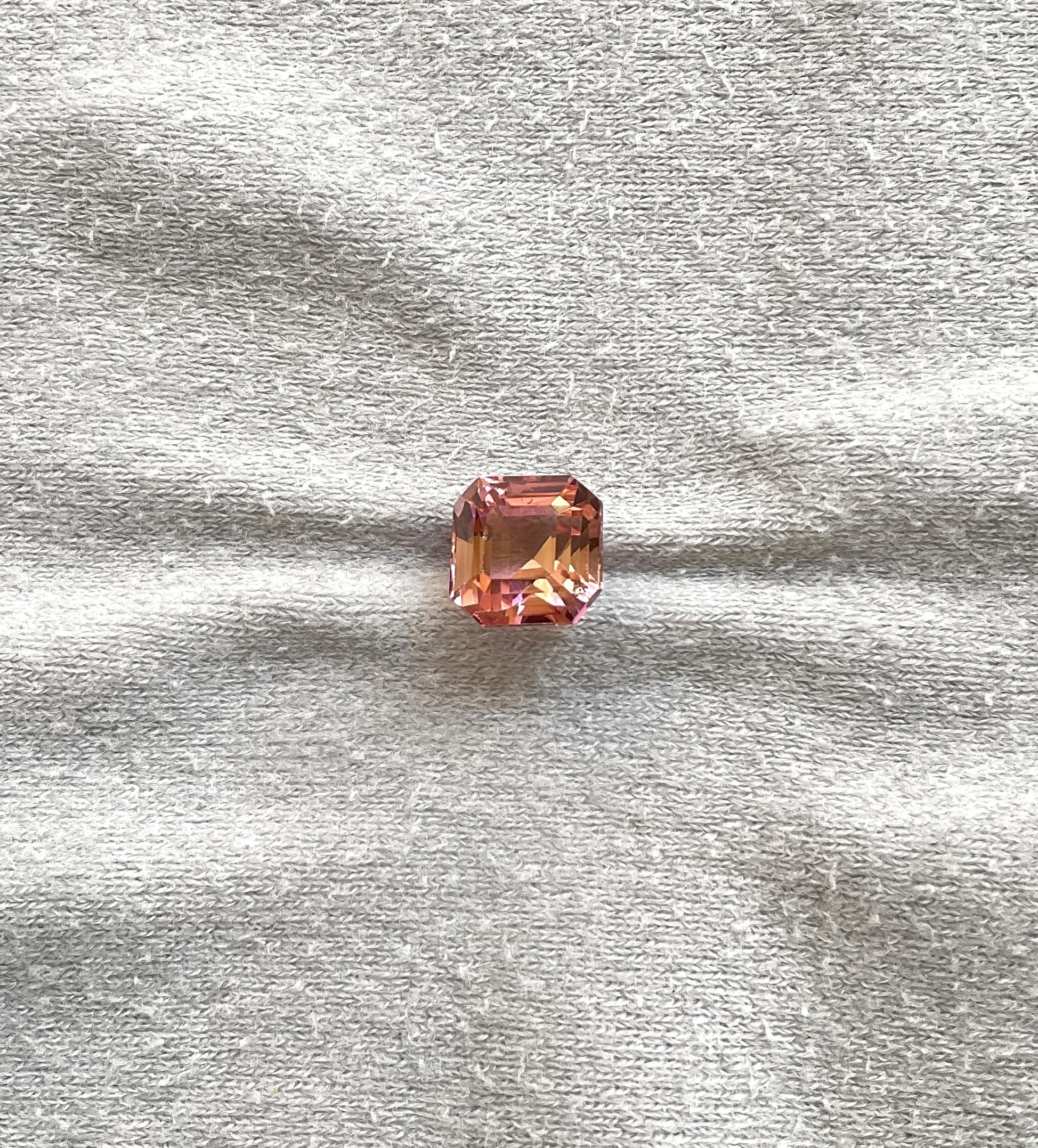 4.11 Carats Pink Peach Top Quality Radiant Cut stone For Jewelry Natural Gem

Gemstone - Tourmaline
Weight - 4.11 Carats
Shape - Radiant
Size - 9x9x7 MM
Pieces - 1