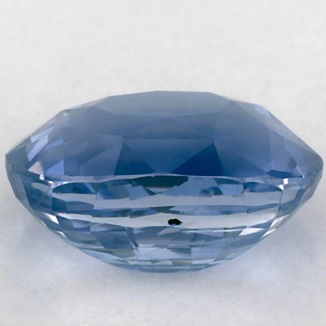 4.12 carati di zaffiro blu ovale sfuso In condizioni Nuovo in vendita a Fort Lee, NJ