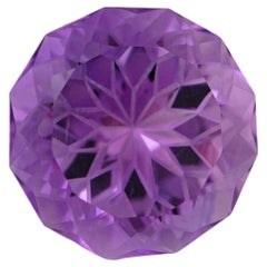 41.25 Carats Purple Pastel Fantasy Cut Amethyst Natural Gemstone Loose Deal