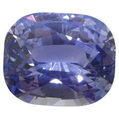 4.12ct Cushion Blue Sapphire GIA Certified Sri Lanka Unheated 