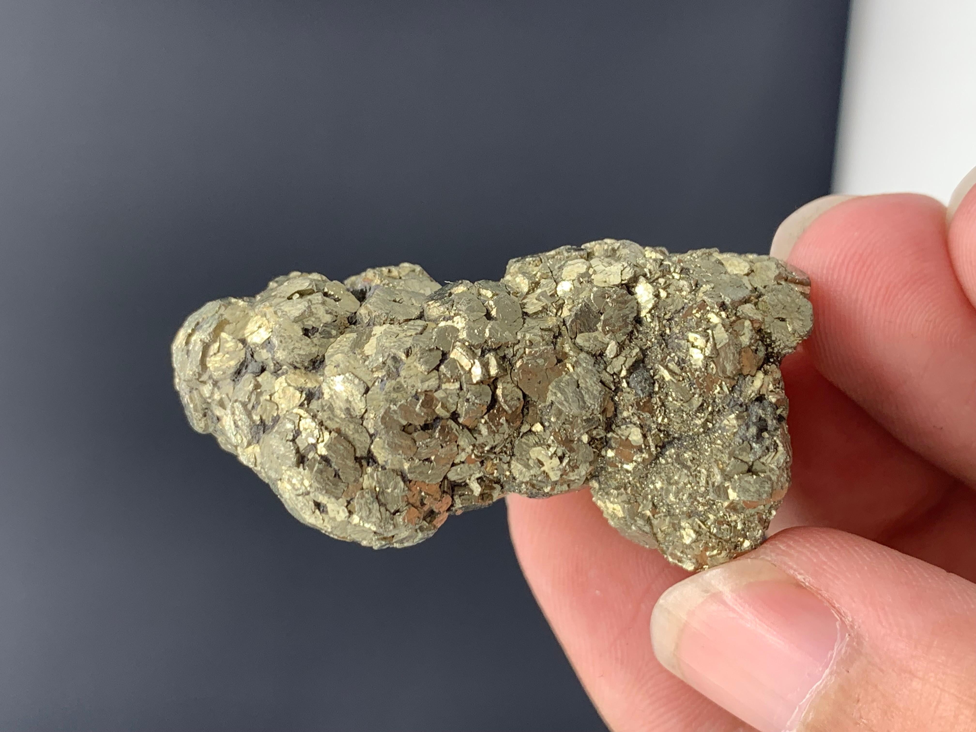 18th Century and Earlier 41.32 Gram Amazing Pyrite Specimen From Jowzjan Province, Afghanistan  For Sale