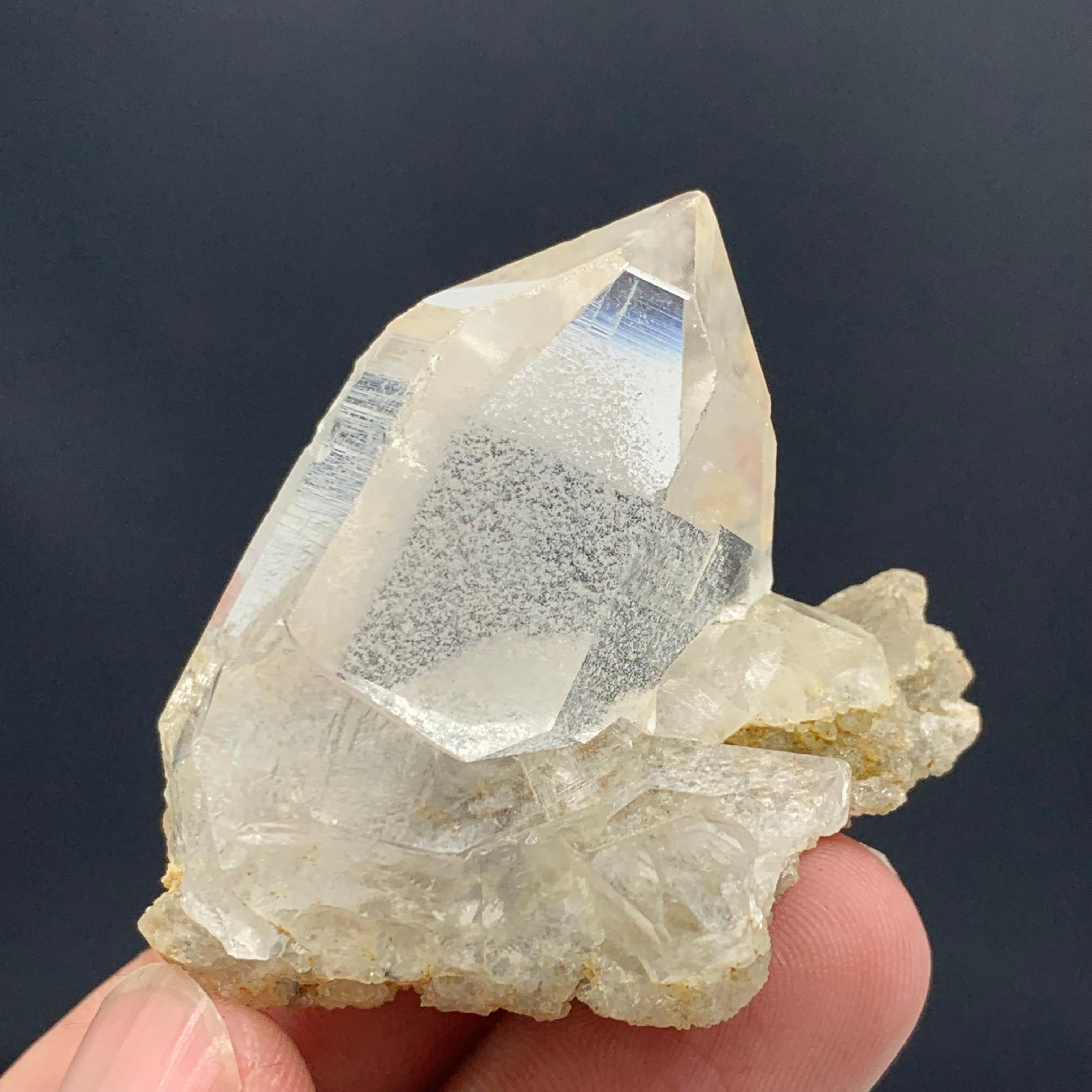 41,37 grammi di splendido esemplare di quarzo di Skardu, Pakistan in vendita 1