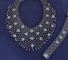 41.39Ct. Diamond Necklace, High Jewelry White Gold