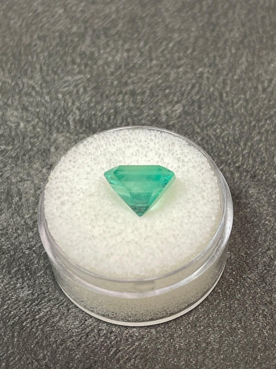 4,13ct Verde Vibrante Clásico Corte Esmeralda Gema Colombiana 10x8 Genuina Mayo en Nuevo estado para la venta en Jupiter, FL