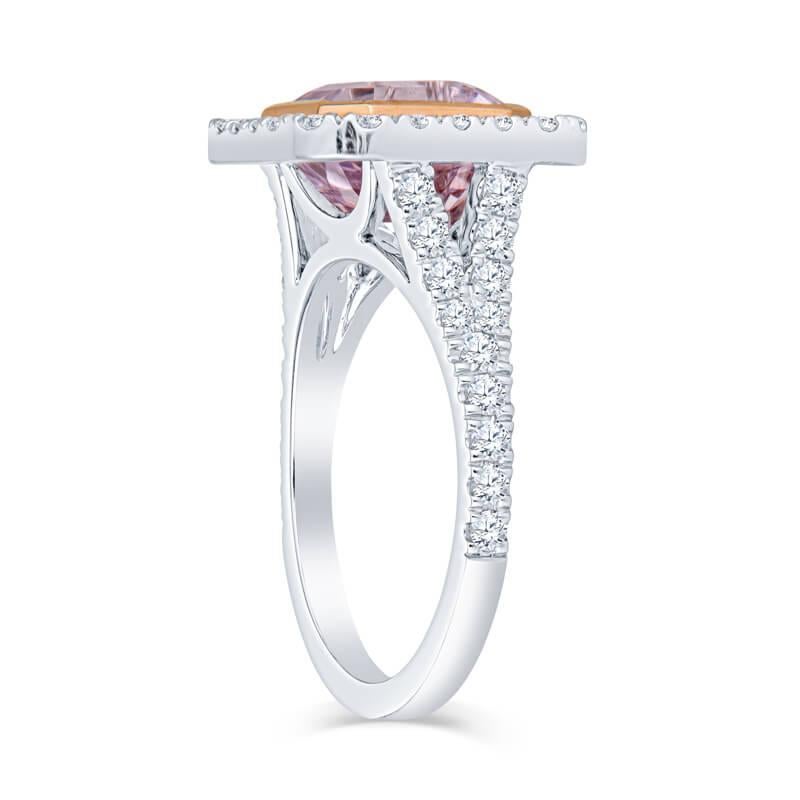 asscher cut pink sapphire