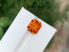 4.15 Carati Nature Sciolto Maraba Citrino Taglio Ottagono Gemma
