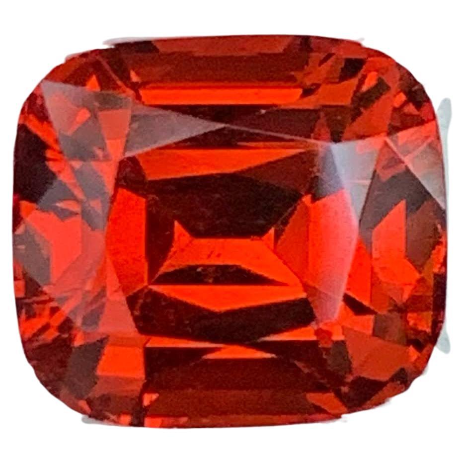 4,15 quilates granate espesartita natural suelto talla cojín piedra preciosa de Tanzania en venta