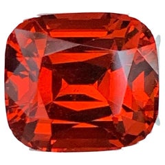 4,15 quilates granate espesartita natural suelto talla cojín piedra preciosa de Tanzania