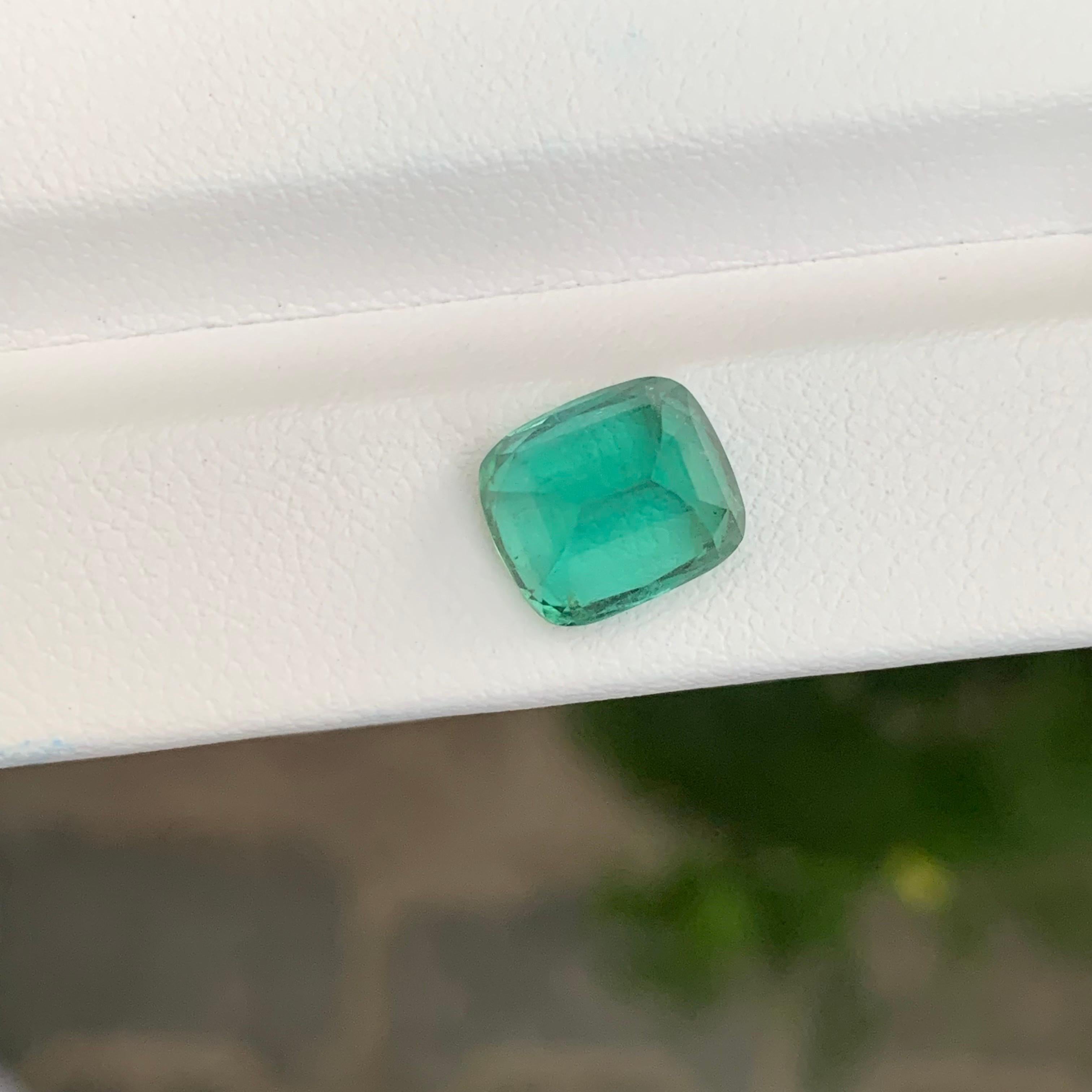 4.15 Carat Natural Mint Green Tourmaline Loose Afghanistan’s Gemstone For Sale 1