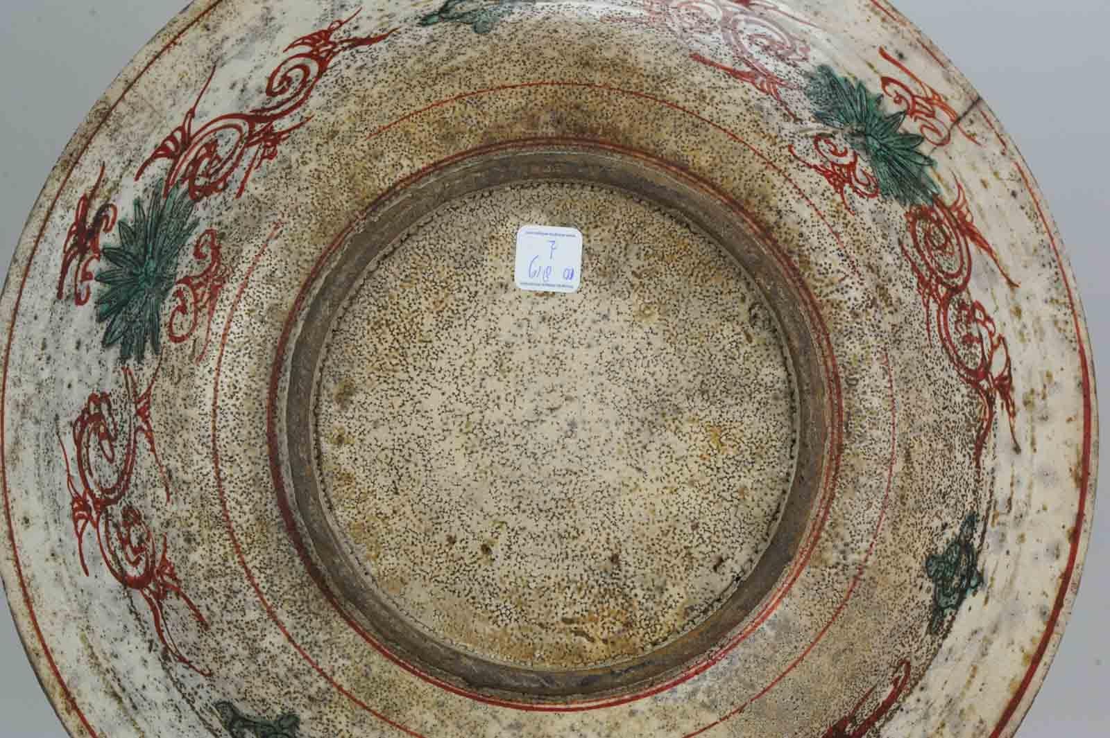 Antique Chinese Porcelain Wanli 16th-17th Century Ming Swatow Large Plate 8