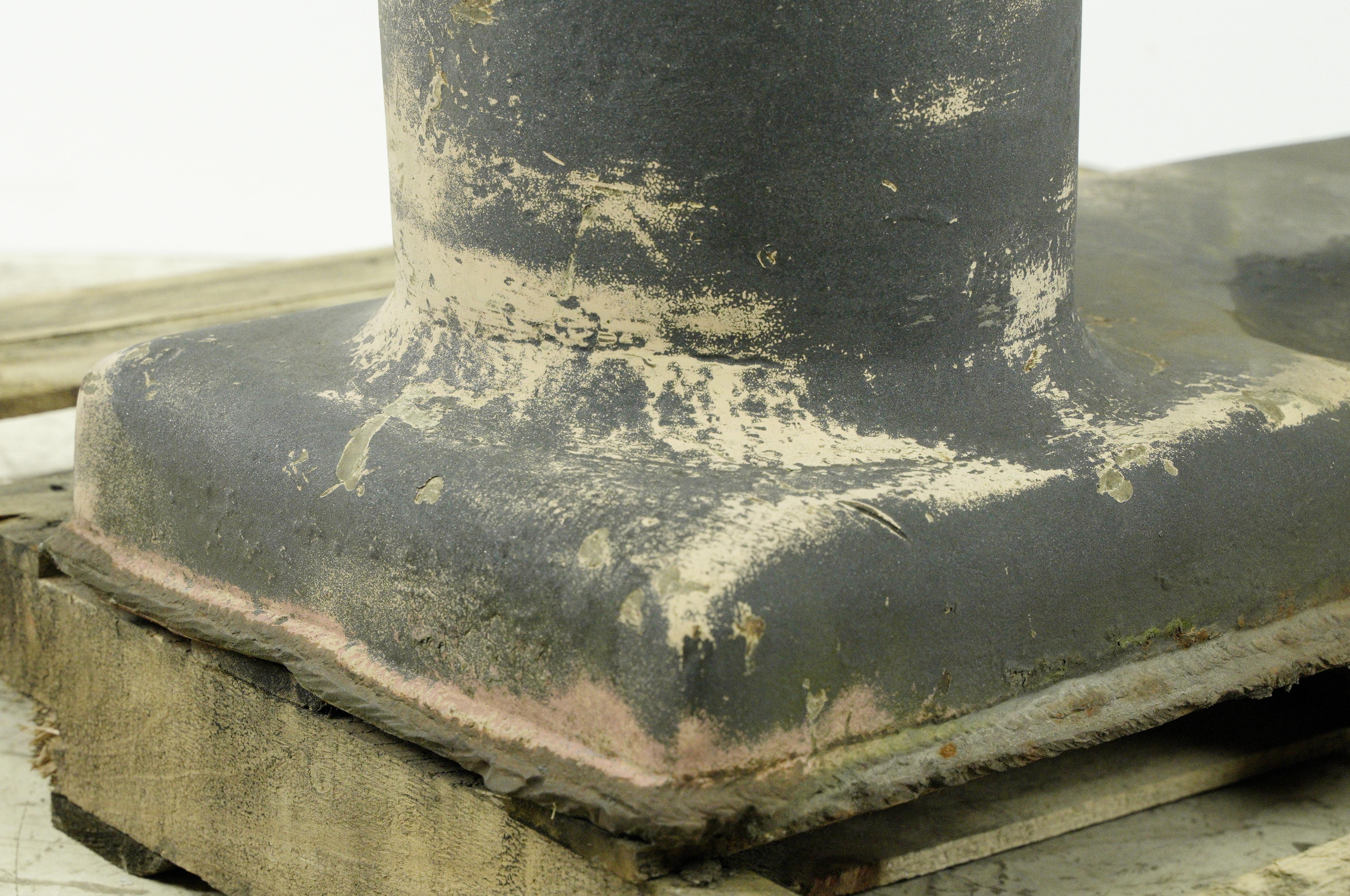 20th Century 41.5 in. Cast Iron Ship Maritime Mooring Bollard 470 Pounds For Sale