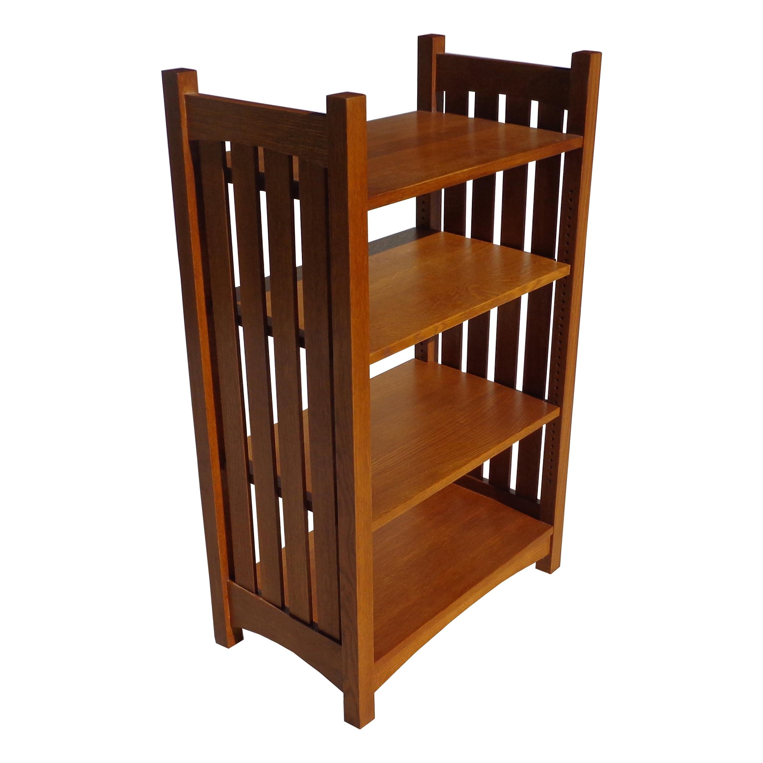 41.5 Stickley Mission Collection Bookcase For Sale