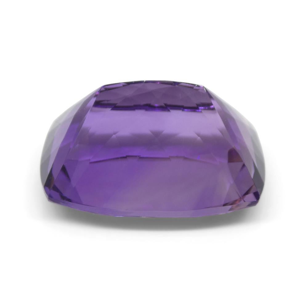 41.54ct Cushion Purple Amethyst from Uruguay For Sale 2