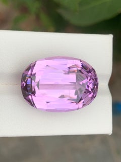41.55 Carat Natural Loose Kunzite Cushion Cut Gemstone