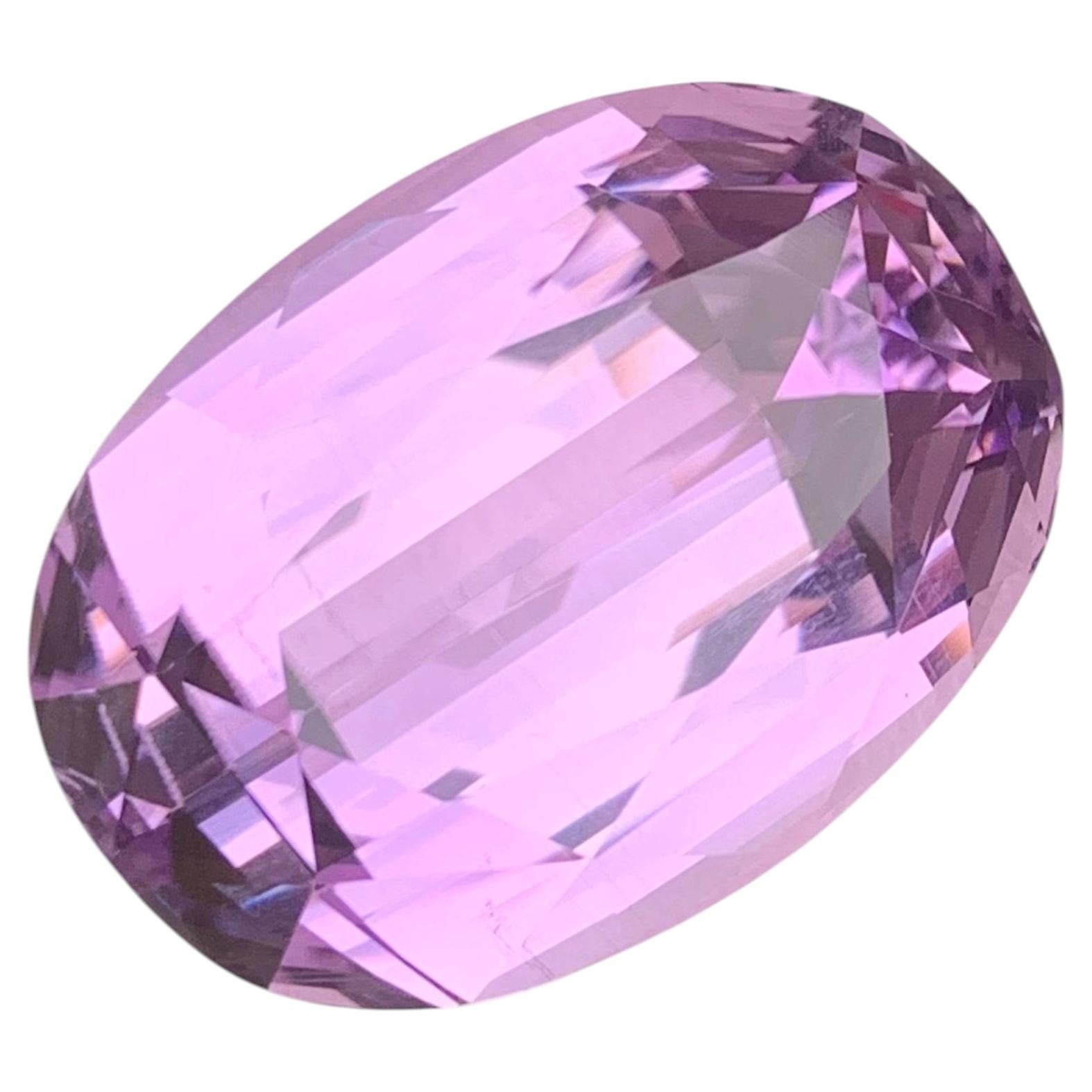 41.55 Karat Natürlicher loser Kunzit Cushion Cut Edelstein