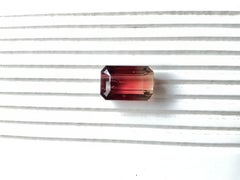 41,56 Carati di tormalina bi-colore ottagonale sfaccettata per gioielli Nature