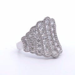 4⅕ct Round Diamond Fashion Ring in 18k Gold