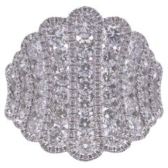 4⅕ct Round Diamond Fashion Ring in 18k Gold