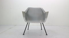 Chaise à coque en fibre de verre 416 de Wim Rietveld & Andre Cordemeyer pour Gispen, années 1950